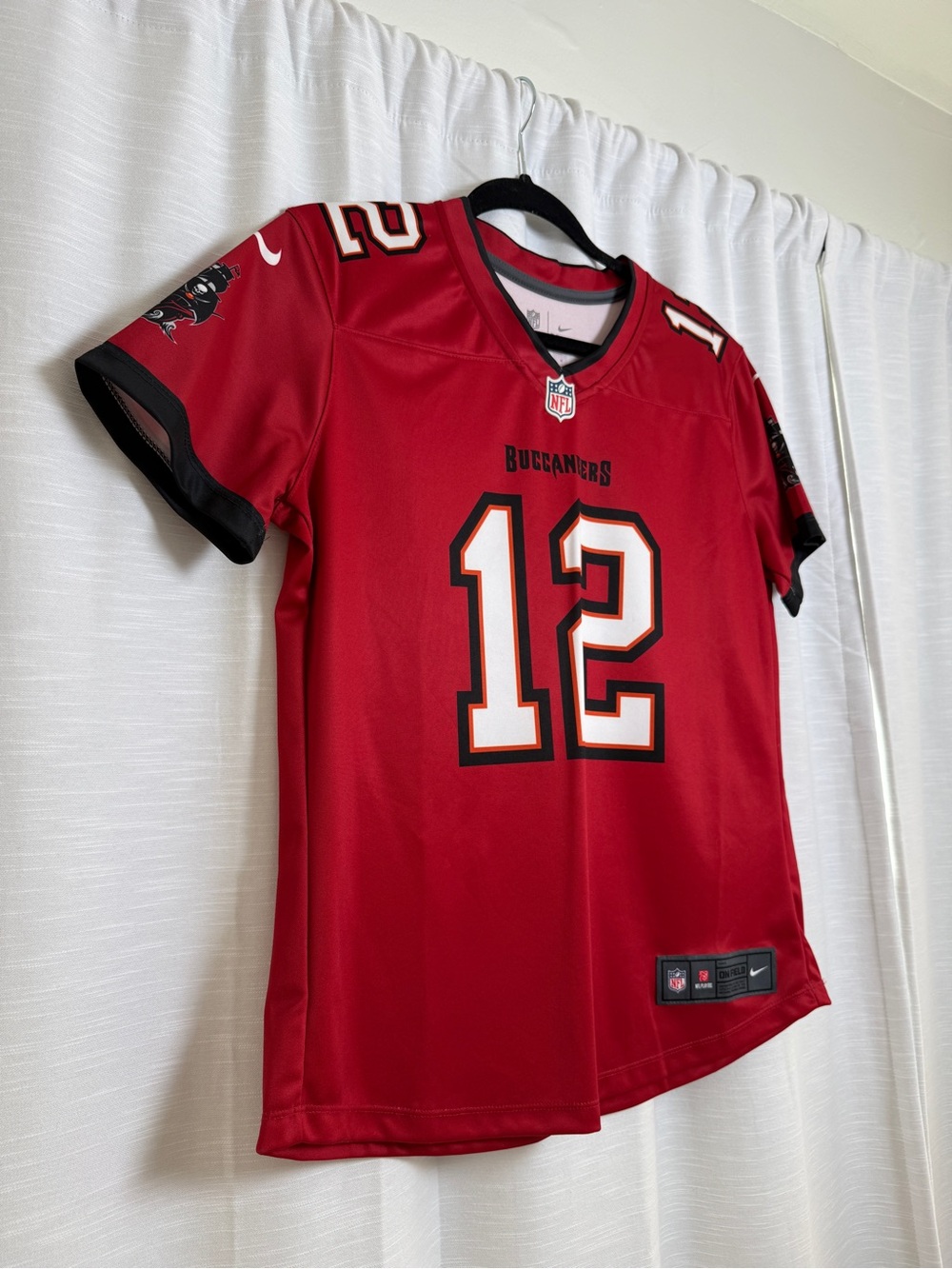 NFL Tampa Bay Buccaneers Tom Brady #12 Red Nike Jersey Women’s | Size M - Picture 5 of 11